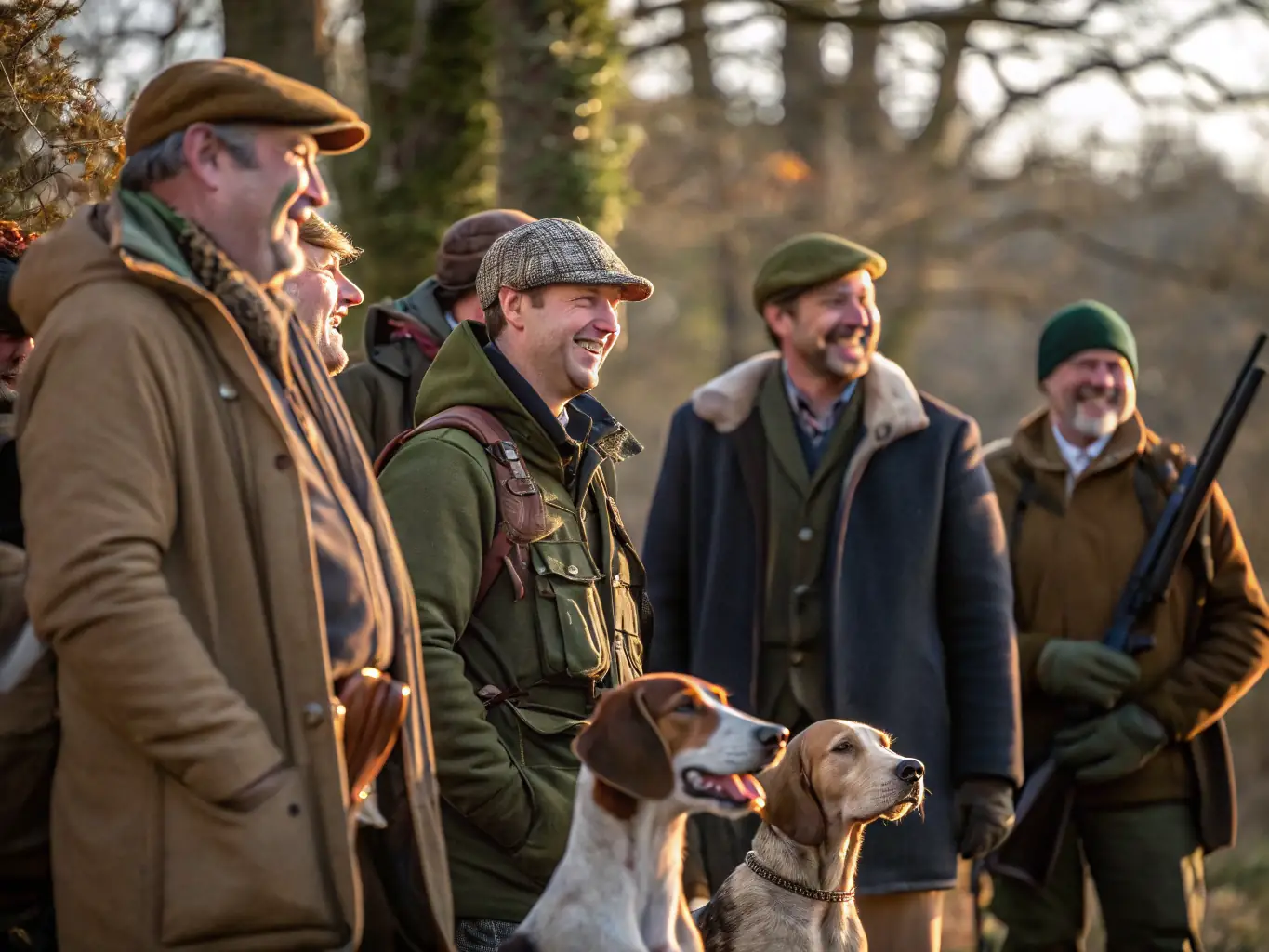 A community event showcasing the history and cultural significance of hunting with hounds, featuring demonstrations, exhibitions, and local artisans.